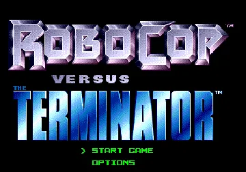 RoboCop versus The Terminator (Europe) screen shot title